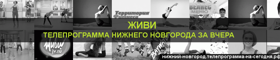 Телепрограмма за вчера канала Живи, Нижний Новгород